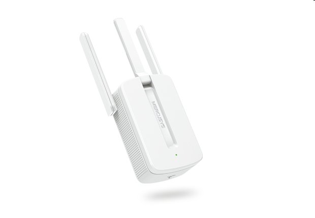 MERCUSYS MW300RE, Wi-Fi Repeater/Range Extender, 300Mbit/s, WPS button, 3 fixné antény 