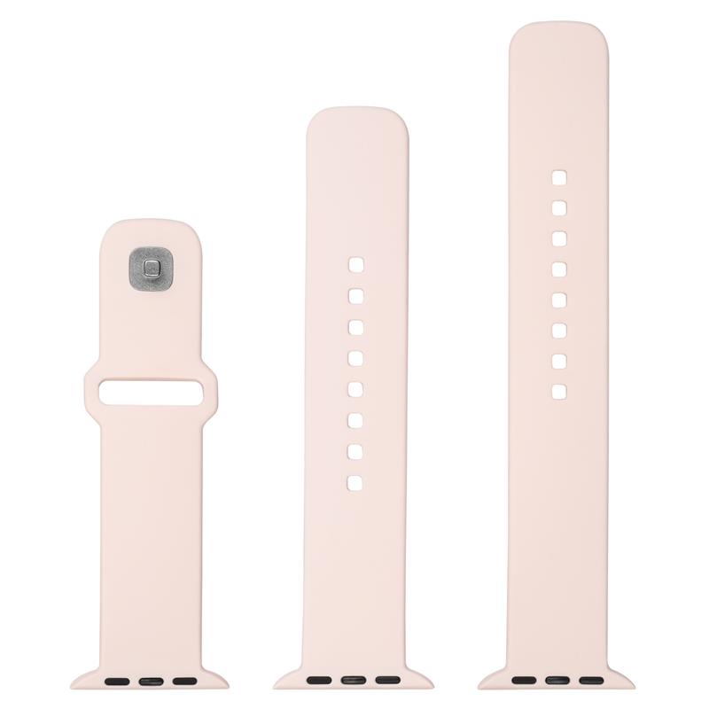 FIXED Silicone Sporty Strap pre Apple Watch 41/40/38 mm, ružový 