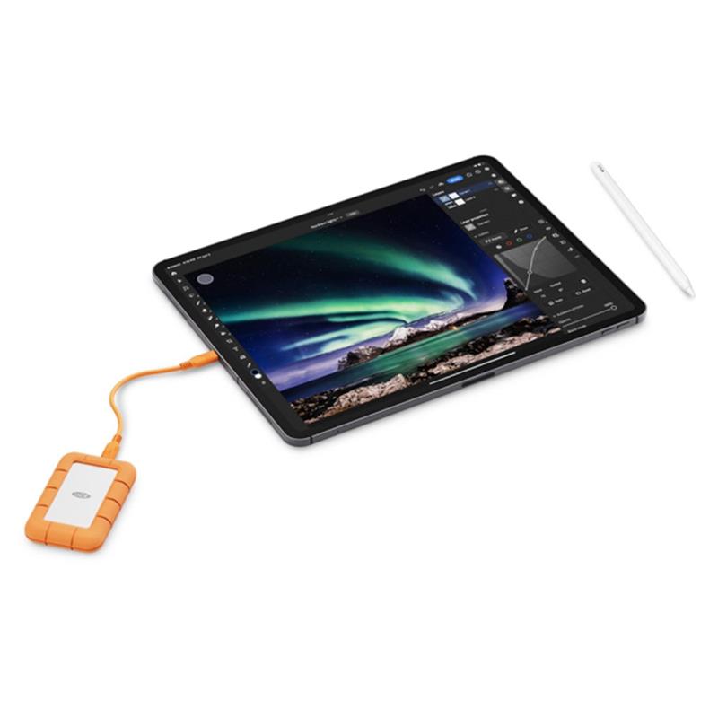 LaCie SSD 1TB Rugged Mini - Orange 