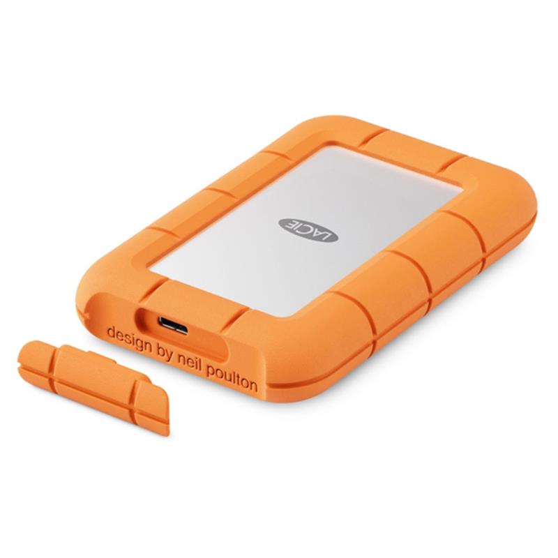 LaCie Rugged/ 2TB/ SSD/ Externý/ 2.5"/ M.2 NVMe/ Oranžová/ 2R 