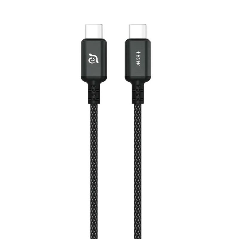 Adam Elements kábel CASA S120 USB-C na USB-C 60W 1.2m - Black 