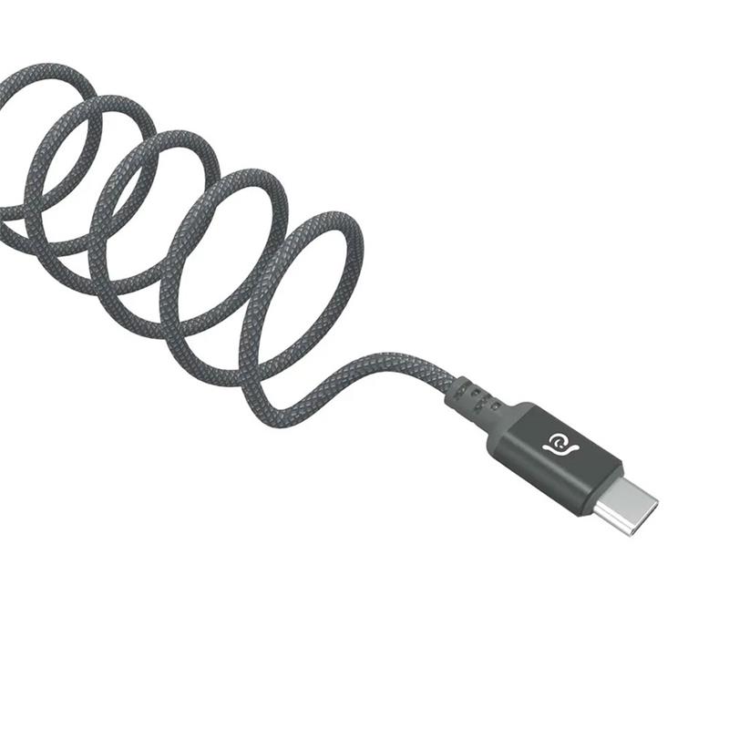 Adam Elements kábel CASA S120 USB-C na USB-C 60W 1.2m - Gray 