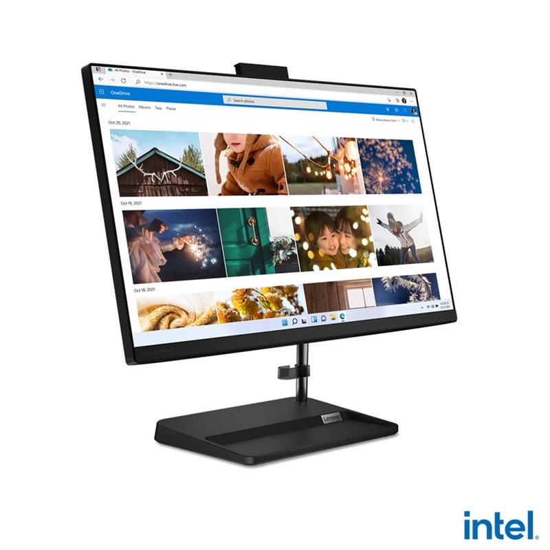 Lenovo IdeaCentre AIO 3 24IAP7 Intel Celeron 7305 8GB 512GB-SSD 23.8"FHD IPS AG IntelUHD Win11Home Black 