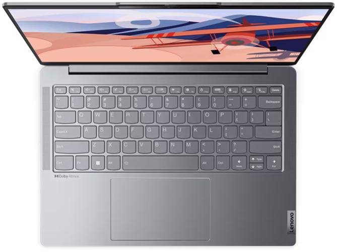 Lenovo YOGA Slim 6 14IRH8 Intel i5-13500H 16GB 1TB-SSD 14"WUXGA OLED GL IntelIrisXe DOS Misty Grey 