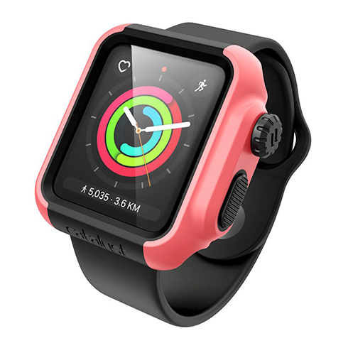 Catalyst kryt Impact Protection pre Apple Watch Series 3/2 42mm  - Coral