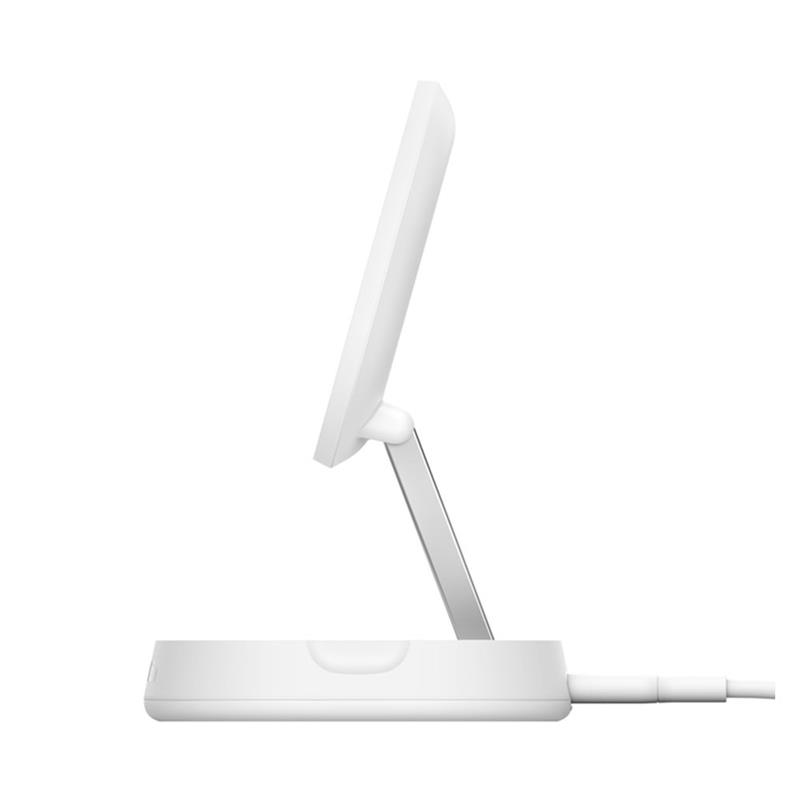 Belkin Boost Charge Pro Convertible Magnetic Wireless Charging Stand with Qi2 15W - White 
