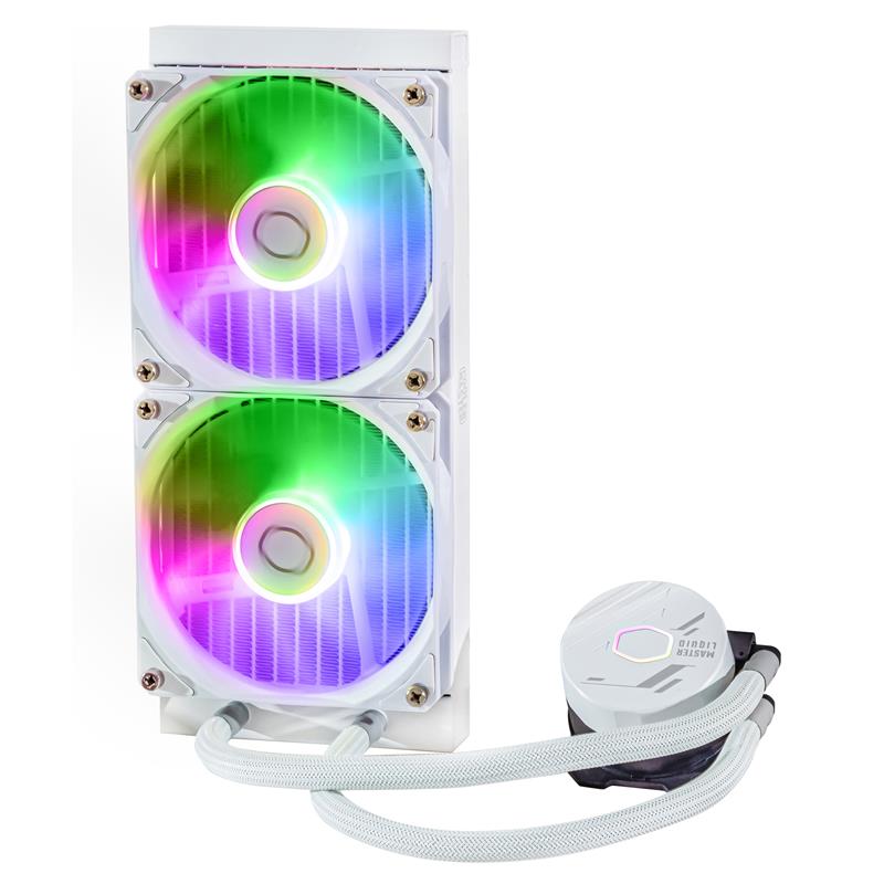 COOLER MASTER CPU Liquid cooler CPU MasterLiquid ML240L Core ARGB V2 White 