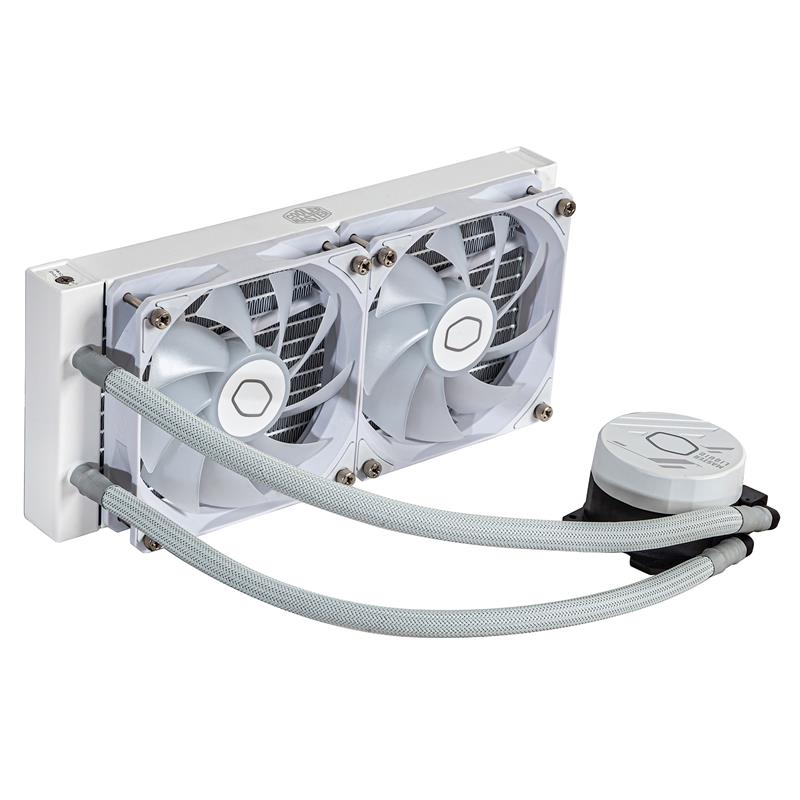 COOLER MASTER CPU Liquid cooler CPU MasterLiquid ML240L Core ARGB V2 White 