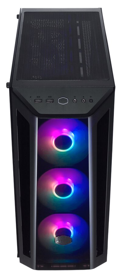 COOLER MASTER case MasterBox MB520 ARGB, ATX, Mid Tower 