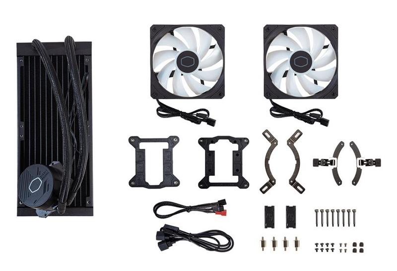 COOLER MASTER CPU Liquid cooler CPU MasterLiquid ML240L Core ARGB 