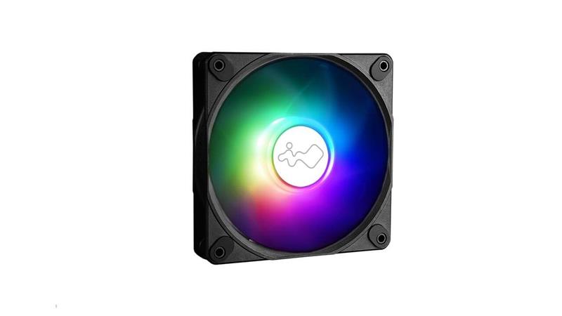 InWin Case fan Luna AL120, 120mm, ARGB, Black (Triple pack+ ARGB Controler) 