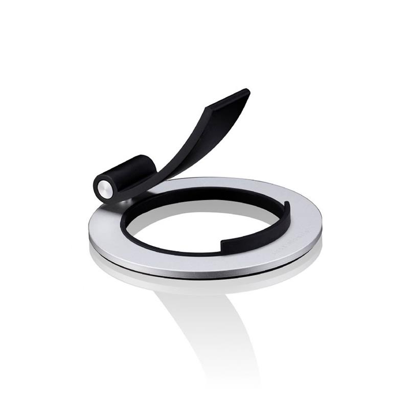 Just Mobile stojan Encore Designer iPad Desktop Stand - Silver Aluminium 