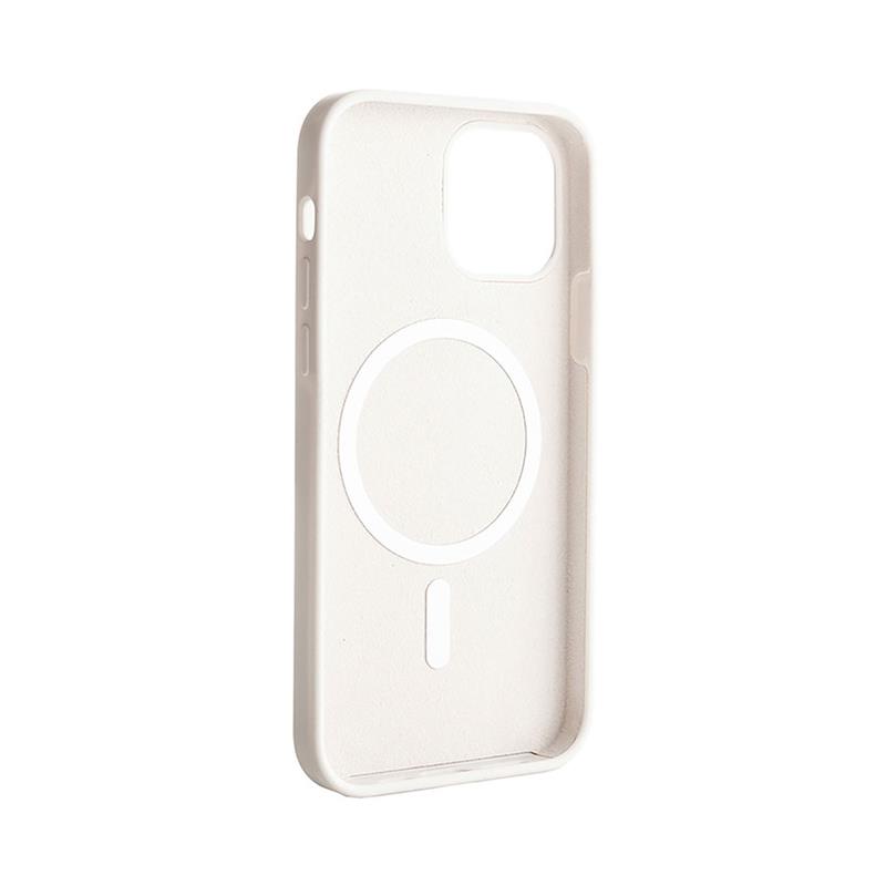 ER CASE kryt Carneval Silicone Snap Magsafe pre iPhone 13 - White 