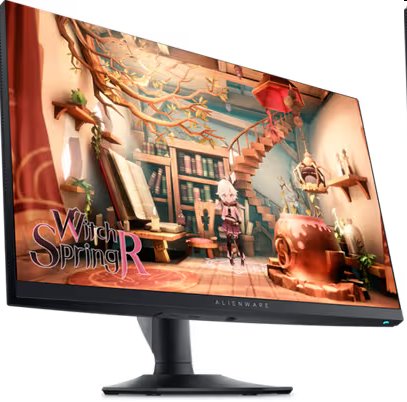 Dell Alienware Gaming Monitor AW2724DM 27" Fast IPS QHD 2560x1440 180Hz 1ms 1000:1 600cd Black  3RNBD  