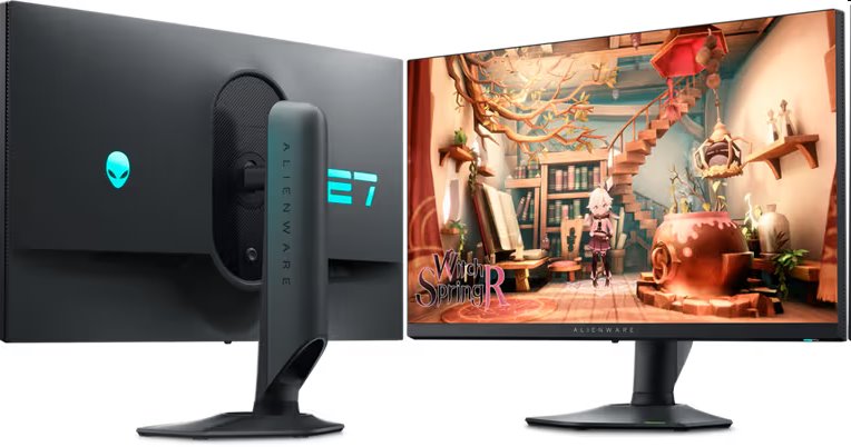 Dell Alienware Gaming Monitor AW2724DM 27" Fast IPS QHD 2560x1440 180Hz 1ms 1000:1 600cd Black  3RNBD  