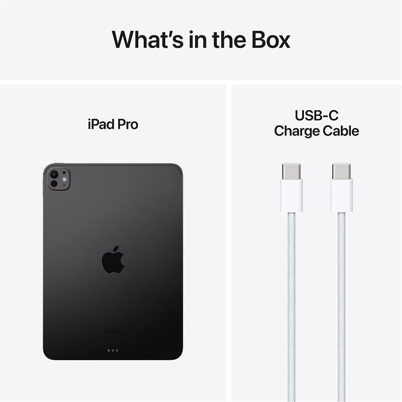 Apple iPad Pro 11" (M4)/ Wi-Fi + Cellular, N.G./ 11"/ 2420x1668/ 16GB/ 1TB/ iPadOS/ Space Black 