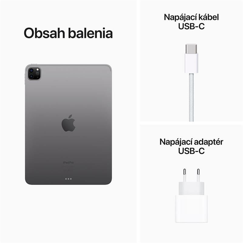 iPad Pro 11" Wi-Fi + Cellular 2TB Kozmický sivý (2022) 