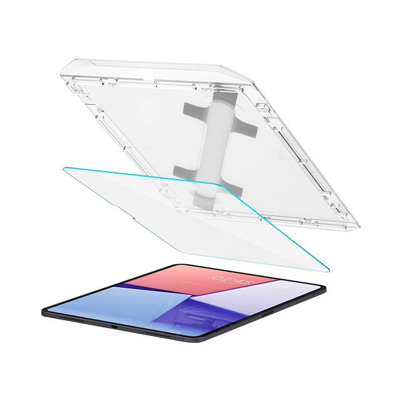 Spigen ochranné sklo Glass tR EZ Fit pre iPad Pro 13" M4 2024 - Clear 