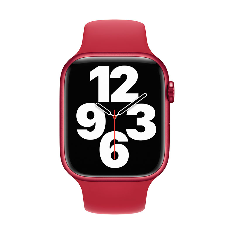 Apple Watch 45mm (PRODUCT)RED Sport Band - Regular *Poškodený obal* 