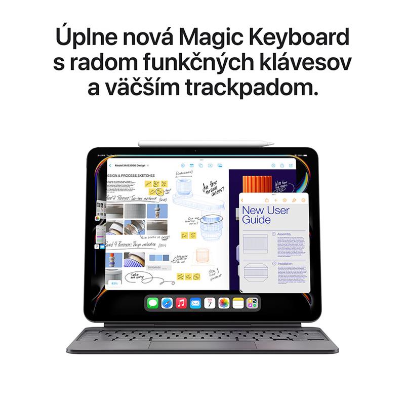 iPad Pro 11" Wi-Fi 1TB sklo s nanotextúrou - Kozmický čierny (2024) 