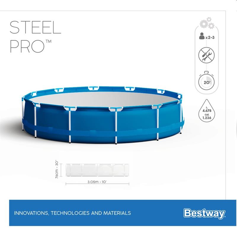 Bestway Bazén STEEL PRO 305x76cm 