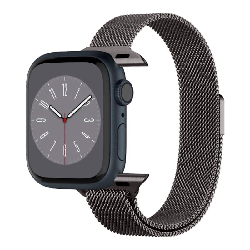 Spigen remienok Metal Fit pre Apple Watch 42/44/45mm - Graphite 