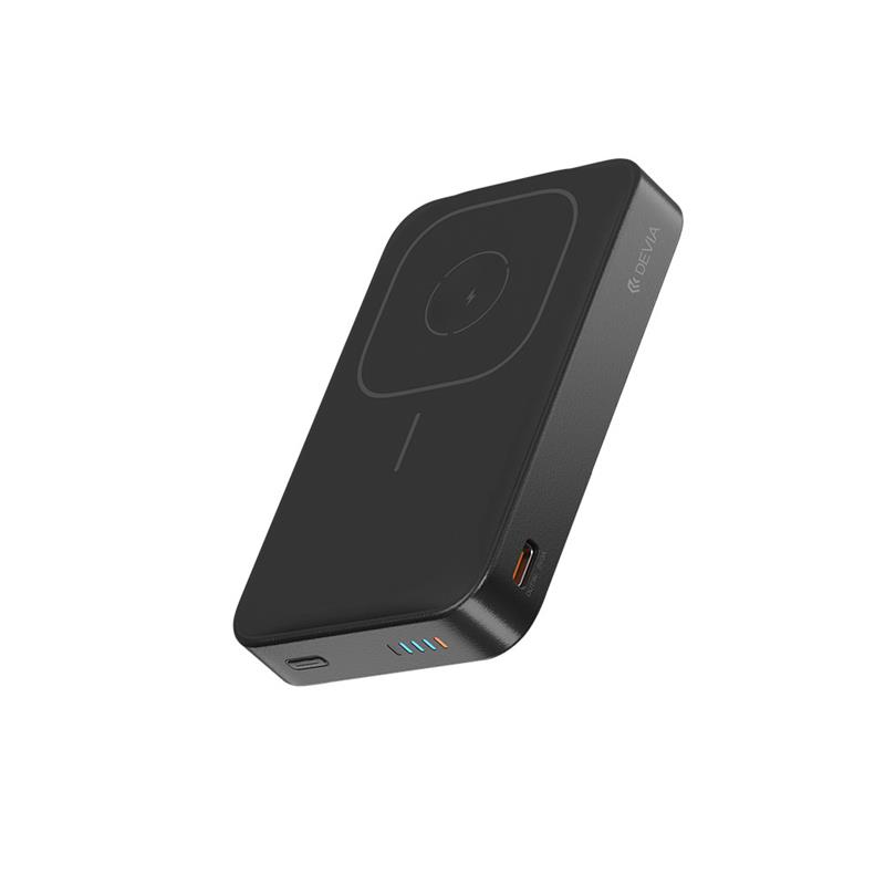 Devia powerbank Extreme Speed Series Magnetic Wireless 10.000 mAh PD 20W - Black 