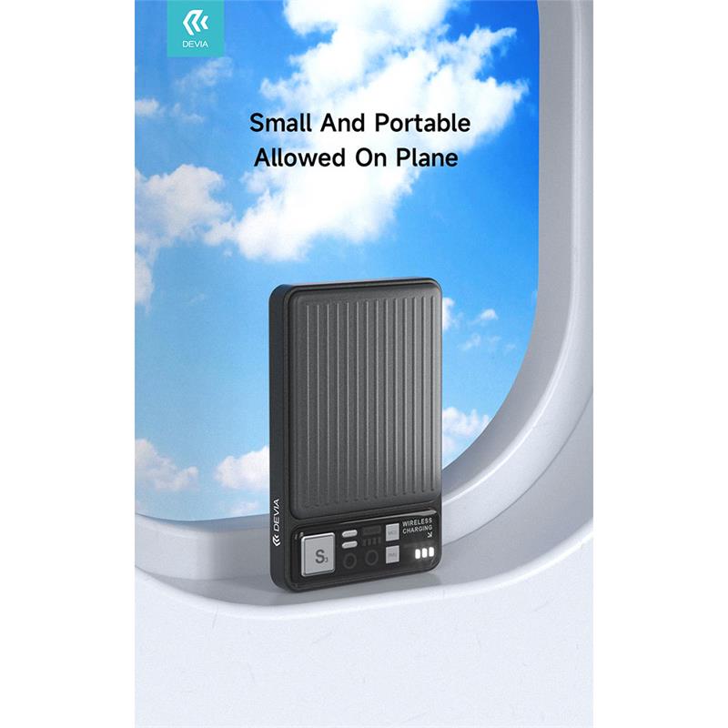 Devia powerbank Extreme Speed Series Magnetic Wireless 10.000 mAh 22.5W - Ivory 