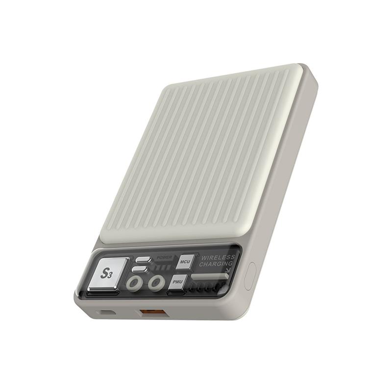 Devia powerbank Extreme Speed Series Magnetic Wireless 10.000 mAh 22.5W - Ivory 