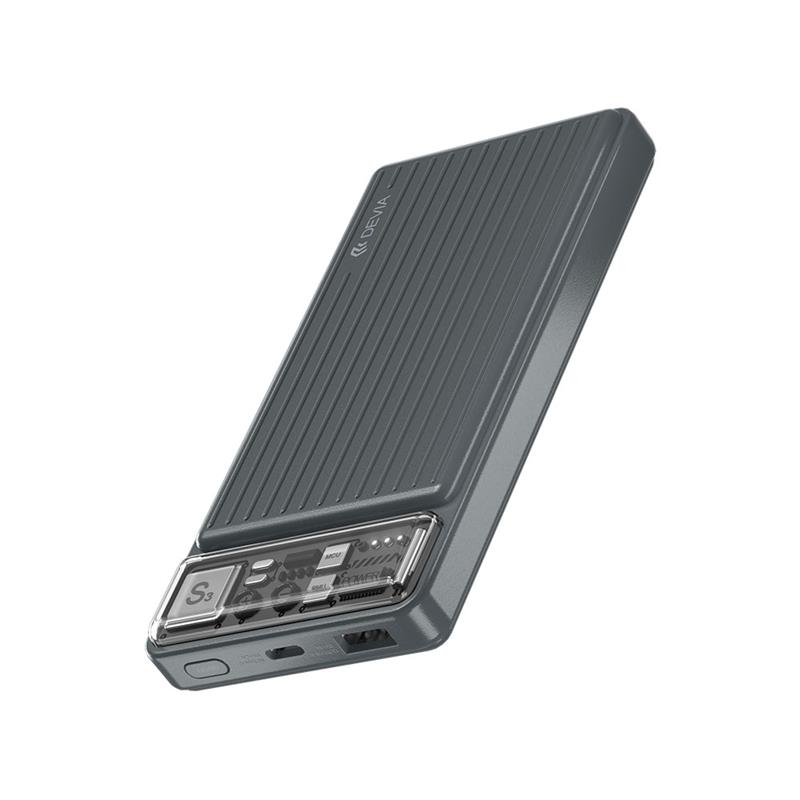 Devia powerbank Smart Series 10000 mAh 12W - Deep Gray 