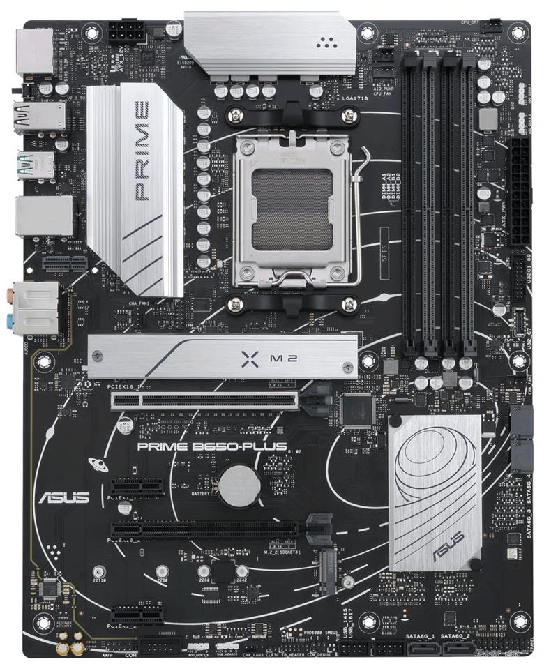 ASUS PRIME B650-PLUS, AM5, 4xDDR5, mATX 