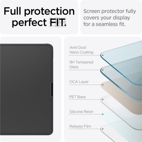 Spigen Screen Protector Paper Touch EZ Fit pre iPad Pro 11" M4 2024 