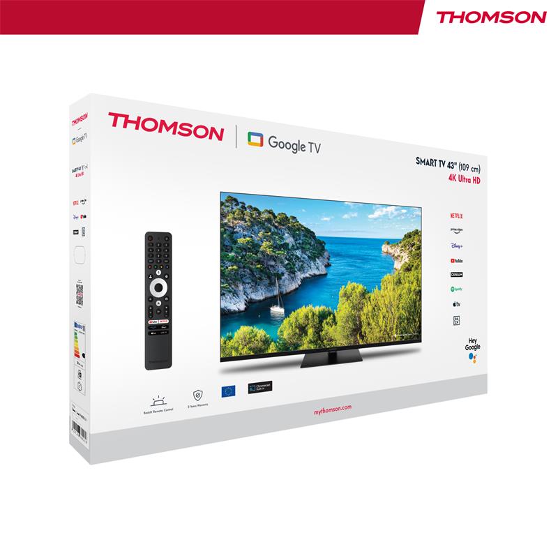 Thomson 43UG5C14 UHD Google TV 