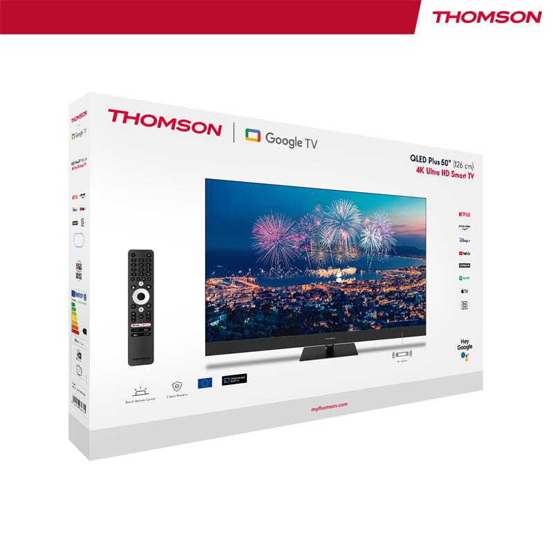 Thomson 50QG6C14 QLED Plus Google TV 