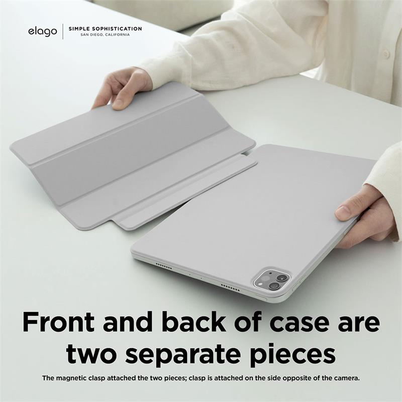 Elago puzdro Magnetic Folio Case pre iPad 10.9" 2022 10th Gen - Dark Gray 