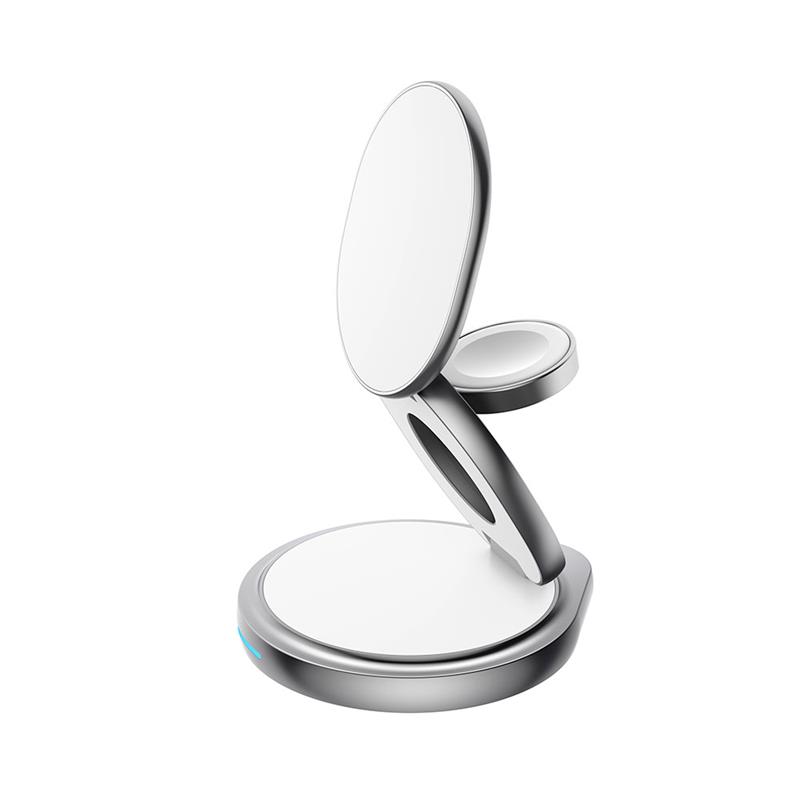 Ofkoz Wireless Charger 3 in 1 - Silver 