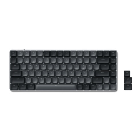 Satechi klávesnica SM1 Slim Mechanical Backlit Bluetooth Keyboard - Dark Gray