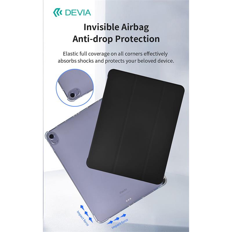 Devia puzdro Cool Series Protective Case pre iPad 10.2" 2019/2020/2021 - Black 