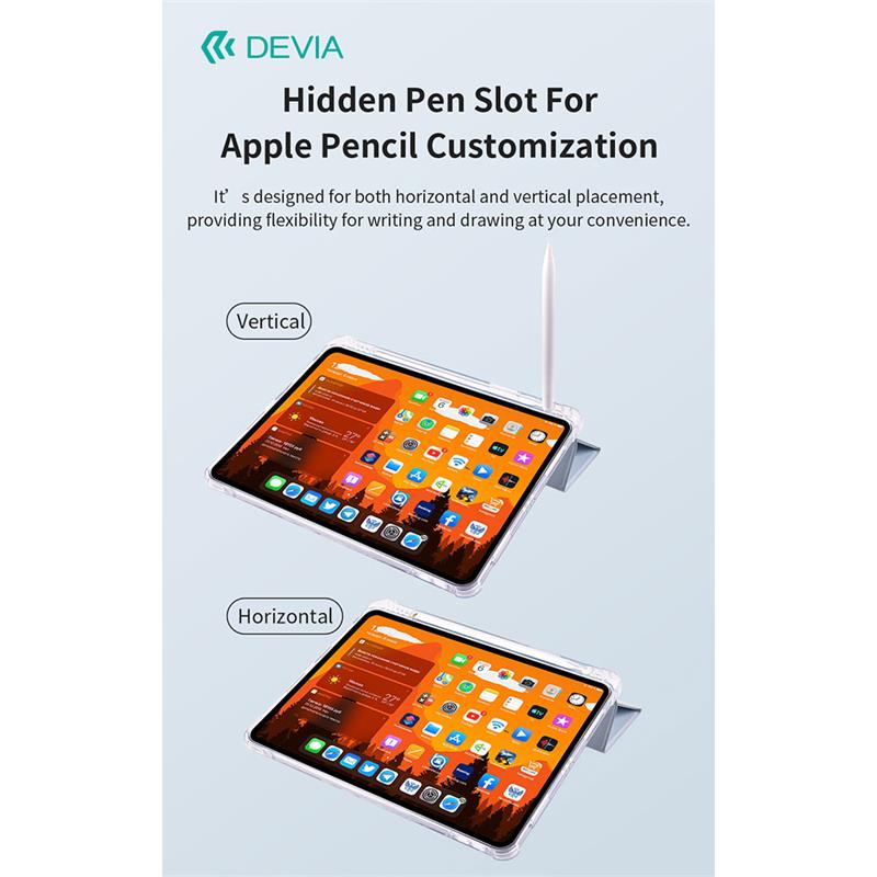 Devia puzdro Cool Series Protective Case pre iPad 10.9" 2022 10th Gen - Black 