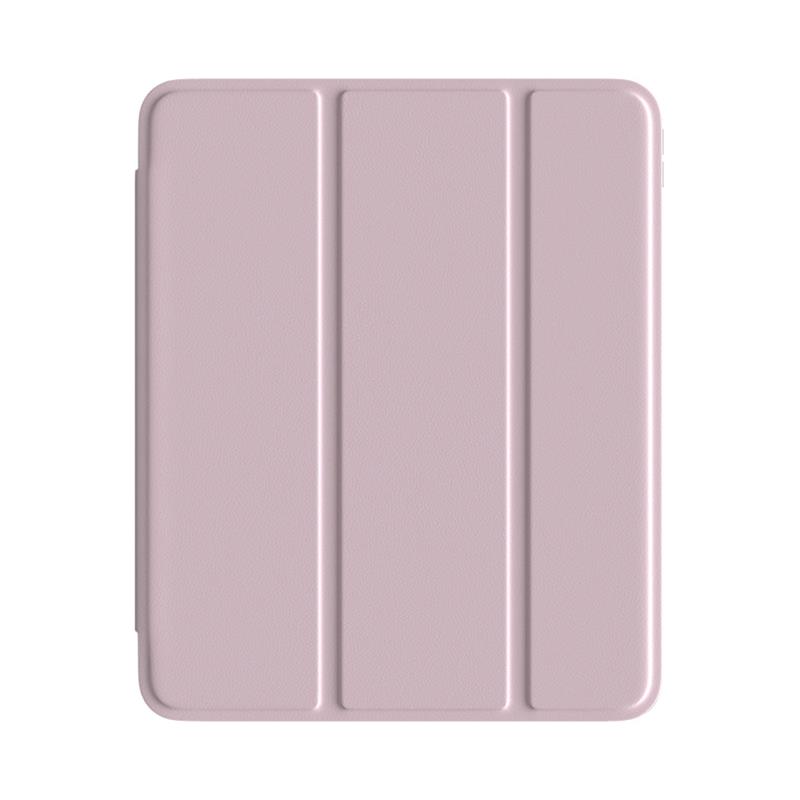 Comma puzdro Joy Series PU Case With Pencil Slot pre iPad Air 11" M2 2024 - Light Pink 