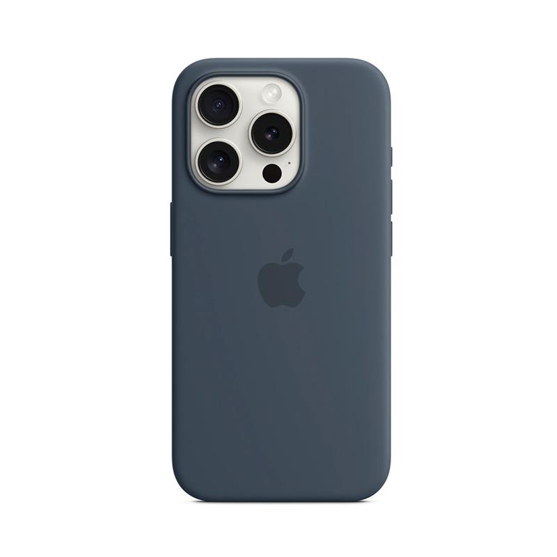 iPhone 15 Pro Silicone Case with MagSafe - Storm Blue *Rozbalený* 