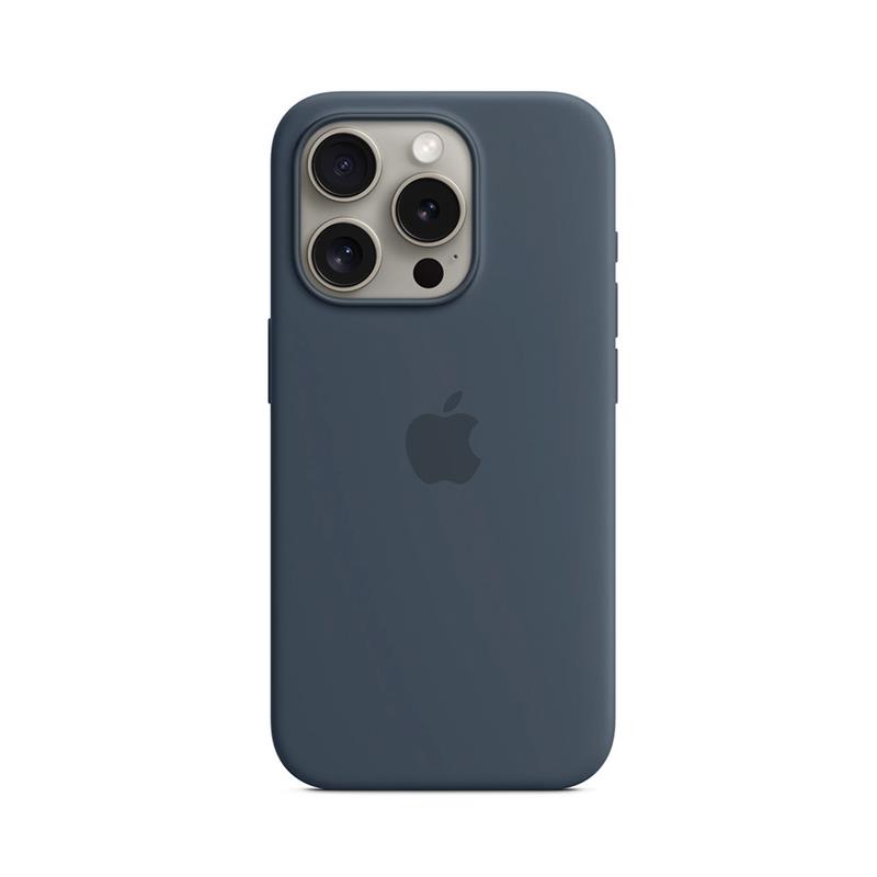 iPhone 15 Pro Silicone Case with MagSafe - Storm Blue *Rozbalený* 