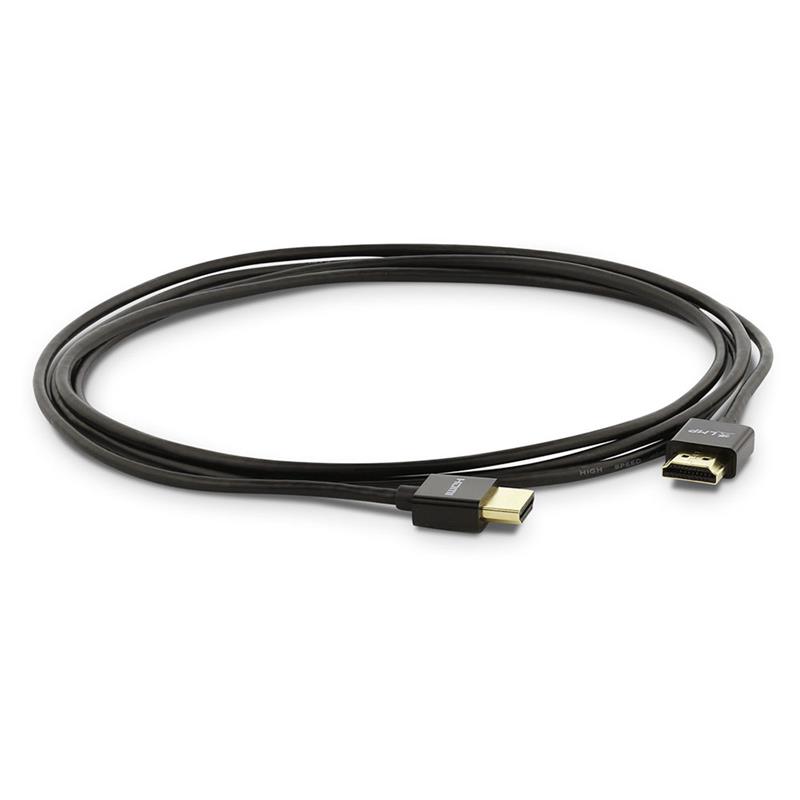 LMP kábel HDMI to HDMI 2.0 super slim 4K@60Hz 0.5m - Black 