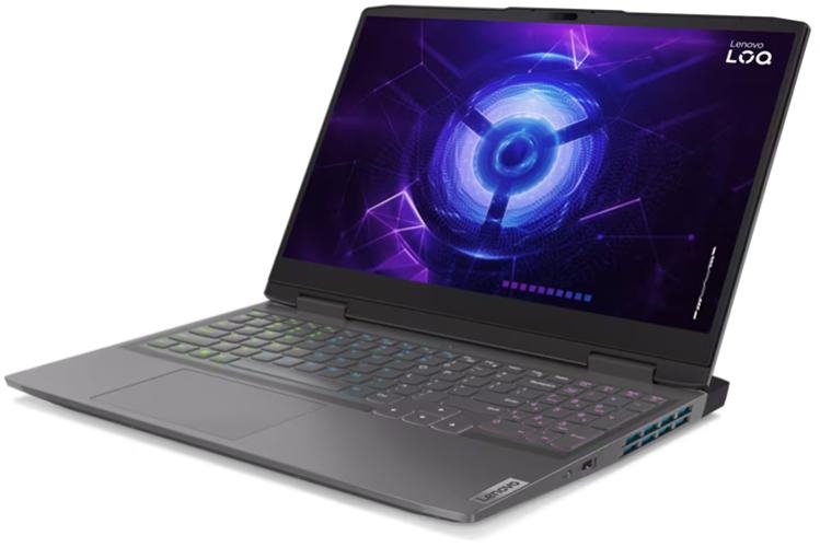 Lenovo LOQ 15IRH8 Intel i5-12450H 16GB 512GB-SSD 15.6"WQHD IPS AG RTX4060-8GB DOS Storm Grey 