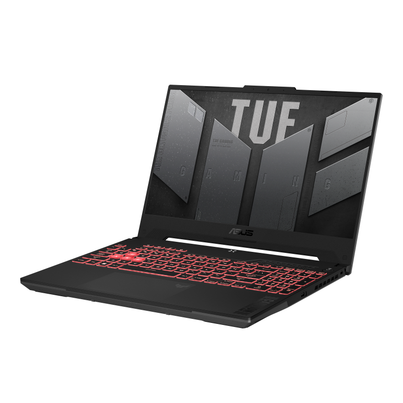 ASUS TUF Gaming A15, R9-8945H, 16GB DDR5, 1TB SSD, RTX4070, 15,6" QHD 165Hz, Win11Home, Jaeger Gray  