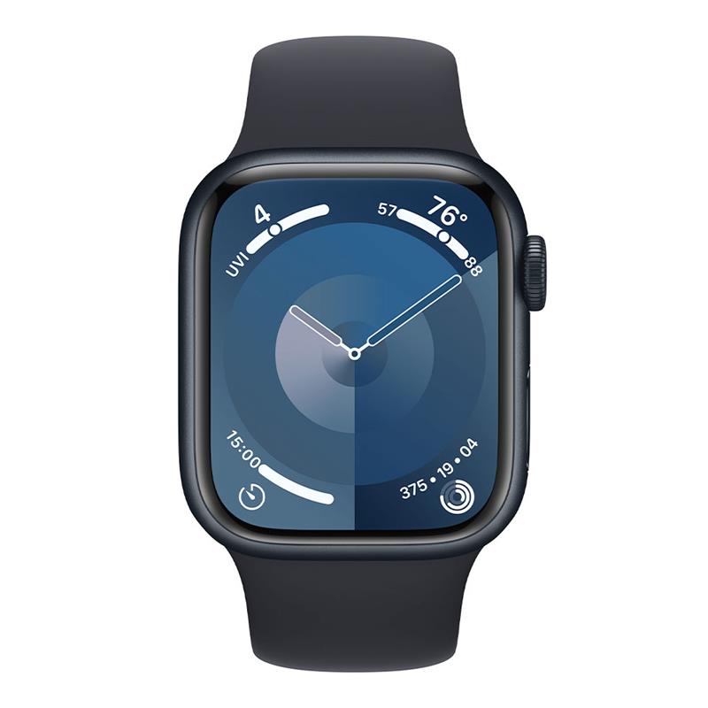 Apple Watch Series 9 GPS + Cellular 45mm Midnight Aluminium Case with Midnight Sport Band - S/M  Rozbalený 