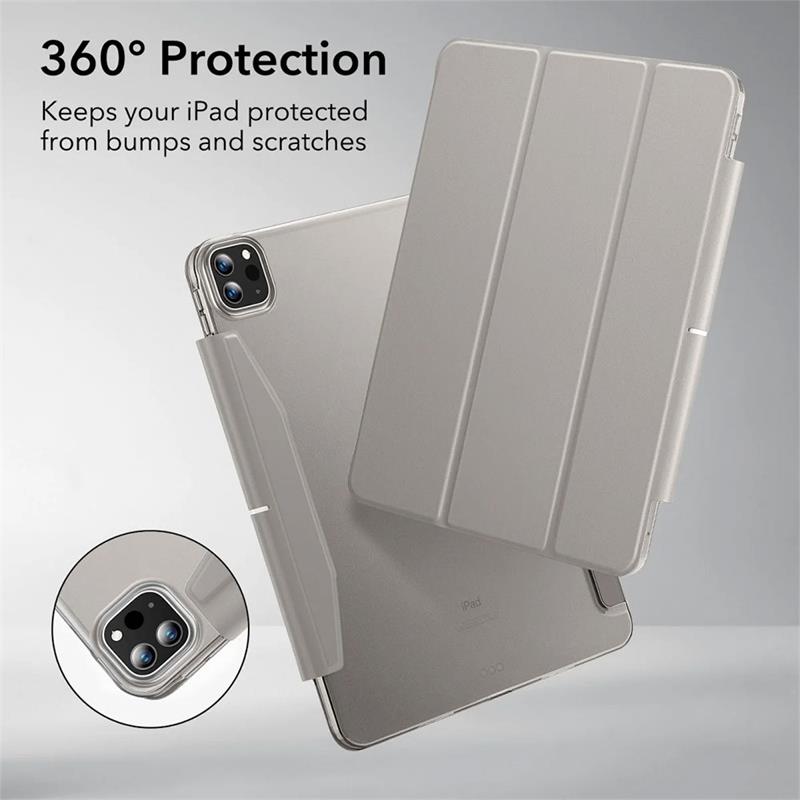 ESR puzdro Ascend Trifold Case pre iPad Pro 11" M4 2024 - Gray 