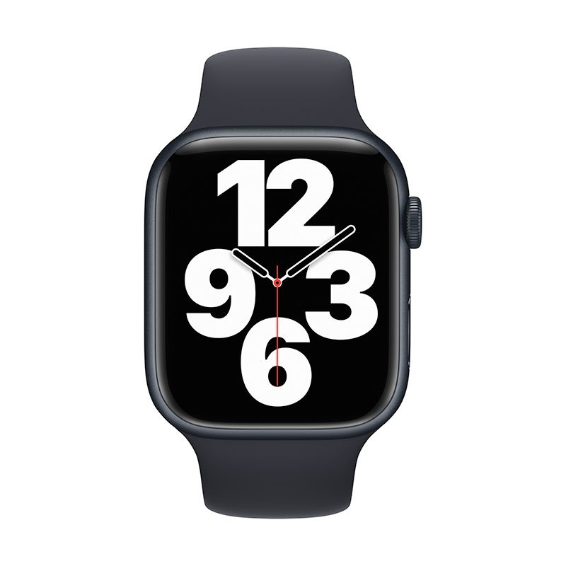 Apple Watch 45mm Midnight Sport Band - Regular Rozbalený 