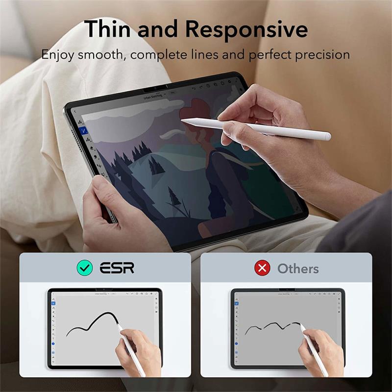 ESR Magnetic Privacy Screen Protector pre iPad Air 11" M2 2024 
