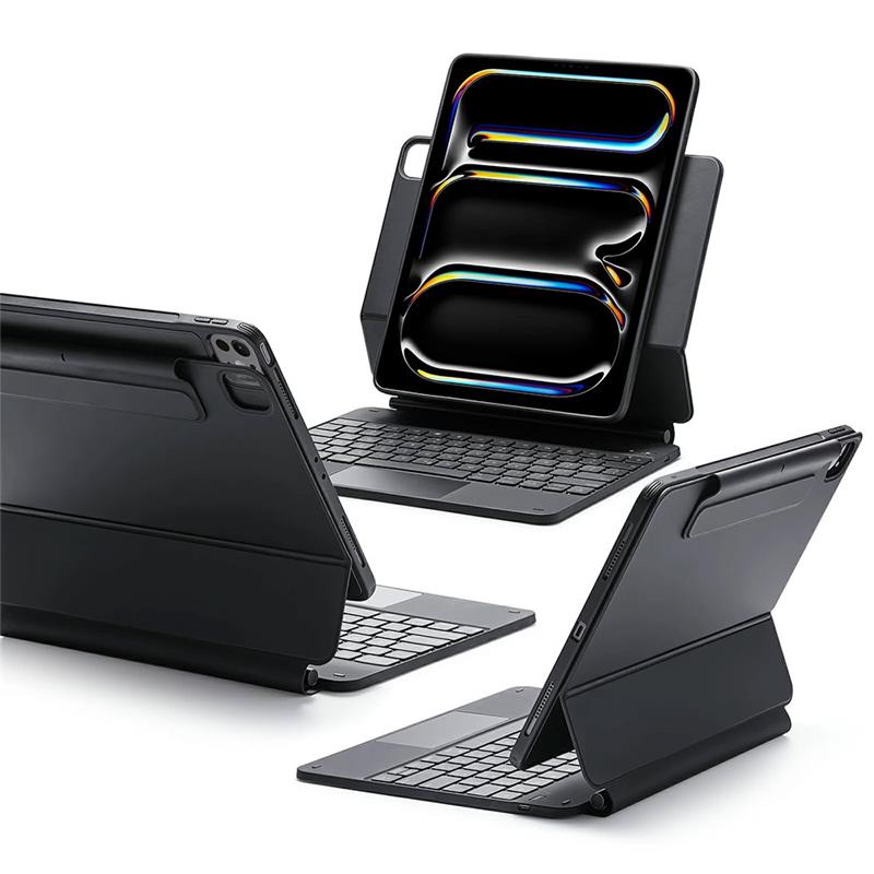 ESR klávesnica Rebound Magnetic Keyboard Case pre iPad Pro 13" M4 2024 Eng - Black 
